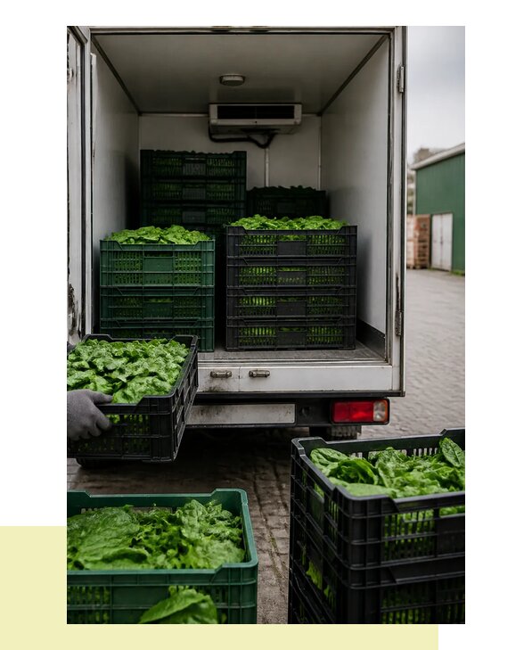 Перевозка шпината в Дивногорск с сохранением свежести продукции